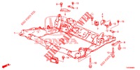 VOOR SUB FRAME  voor Honda CIVIC 1.4 EXECUTIVE 5 deuren 6-versnellings handgeschakelde versnellingsbak 2013