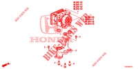 VSA MODULATOR(RH)('00 )  voor Honda CIVIC 1.4 EXECUTIVE 5 deuren 6-versnellings handgeschakelde versnellingsbak 2013