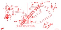 WATERSLANG/VERWARMING KANAAL (1.4L) (LH) voor Honda CIVIC 1.4 EXECUTIVE 5 deuren 6-versnellings handgeschakelde versnellingsbak 2013
