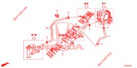 WATERSLANG/VERWARMING KANAAL (1.4L) voor Honda CIVIC 1.4 EXECUTIVE 5 deuren 6-versnellings handgeschakelde versnellingsbak 2013