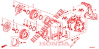 AIRCONDITIONER (COMPRESSEUR) (1.8L) voor Honda CIVIC 1.8 EXECUTIVE 5 deuren 6-versnellings handgeschakelde versnellingsbak 2013
