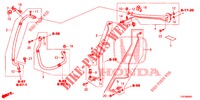 AIRCONDITIONER (FLEXIBLES/TUYAUX) (LH) voor Honda CIVIC 1.8 EXECUTIVE 5 deuren 5-traps automatische versnellingsbak 2013