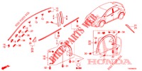 GIETWERK/BESCHERMER  voor Honda CIVIC 1.8 EXECUTIVE 5 deuren 5-traps automatische versnellingsbak 2013