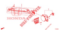 MISTLAMPEN / DAGRIJLICHTEN voor Honda CIVIC 1.8 EXECUTIVE 5 deuren 5-traps automatische versnellingsbak 2013
