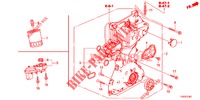 OLIEPOMP (1.8L) voor Honda CIVIC 1.8 EXECUTIVE 5 deuren 5-traps automatische versnellingsbak 2013