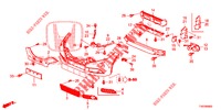 VOOR BUMPER  voor Honda CIVIC 1.8 EXECUTIVE 5 deuren 5-traps automatische versnellingsbak 2013
