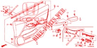 VOOR PORTIER VOERING (LH) voor Honda CIVIC 1.8 EXECUTIVE 5 deuren 5-traps automatische versnellingsbak 2013