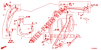 AIRCONDITIONER (FLEXIBLES/TUYAUX) (LH) voor Honda CIVIC 1.8 LIFESTYLE 5 deuren 6-versnellings handgeschakelde versnellingsbak 2013