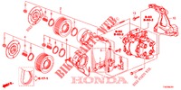 AIRCONDITIONER (COMPRESSEUR) (1.8L) voor Honda CIVIC 1.8 EXECUTIVE 5 deuren 6-versnellings handgeschakelde versnellingsbak 2013