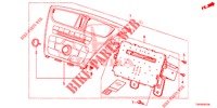AUDIO UNIT  voor Honda CIVIC 1.8 EXECUTIVE 5 deuren 6-versnellings handgeschakelde versnellingsbak 2013