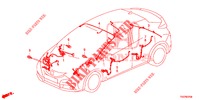 BEDRADINGSBUNDEL (4) (LH) voor Honda CIVIC 1.8 EXECUTIVE 5 deuren 6-versnellings handgeschakelde versnellingsbak 2013
