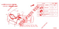 ELEKTRISCHE AANSLUITING (ARRIERE) voor Honda CIVIC 1.8 EXECUTIVE 5 deuren 6-versnellings handgeschakelde versnellingsbak 2013