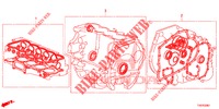 PAKKINGPAKKET/ VERSNELLINGSBAKSAMENSTEL (1.8L) voor Honda CIVIC 1.8 EXECUTIVE 5 deuren 6-versnellings handgeschakelde versnellingsbak 2013