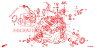 P.S. VERSNELLINGBOX  voor Honda CIVIC 1.8 EXECUTIVE 5 deuren 6-versnellings handgeschakelde versnellingsbak 2013