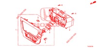 VERWARMING REGELAAR (LH) voor Honda CIVIC 1.8 EXECUTIVE 5 deuren 6-versnellings handgeschakelde versnellingsbak 2013