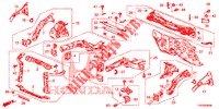 VOOR SCHOT/DASHBOARD  voor Honda CIVIC 1.8 EXECUTIVE 5 deuren 6-versnellings handgeschakelde versnellingsbak 2013