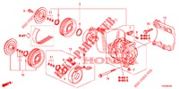 AIRCONDITIONER (COMPRESSEUR) (DIESEL) (2.2L) voor Honda CIVIC DIESEL 2.2 EXECUTIVE 5 deuren 6-versnellings handgeschakelde versnellingsbak 2013