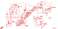 AIRCONDITIONER (FLEXIBLES/TUYAUX) (DIESEL) (2.2L) (LH) voor Honda CIVIC DIESEL 2.2 EXECUTIVE 5 deuren 6-versnellings handgeschakelde versnellingsbak 2013