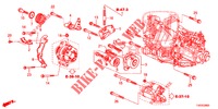 AUTOMATISCH SPANNER (DIESEL) (2.2L) voor Honda CIVIC DIESEL 2.2 EXECUTIVE 5 deuren 6-versnellings handgeschakelde versnellingsbak 2013