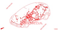 BEDRADINGSBUNDEL (3) (LH) voor Honda CIVIC DIESEL 2.2 EXECUTIVE 5 deuren 6-versnellings handgeschakelde versnellingsbak 2013