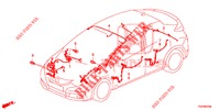 BEDRADINGSBUNDEL (4) (LH) voor Honda CIVIC DIESEL 2.2 EXECUTIVE 5 deuren 6-versnellings handgeschakelde versnellingsbak 2013
