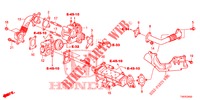 EGR KLEP (DIESEL) (2.2L) voor Honda CIVIC DIESEL 2.2 EXECUTIVE 5 deuren 6-versnellings handgeschakelde versnellingsbak 2013