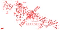 KOLKREGELKLEP (DIESEL) (2.2L) voor Honda CIVIC DIESEL 2.2 EXECUTIVE 5 deuren 6-versnellings handgeschakelde versnellingsbak 2013