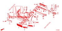 VOOR BUMPER  voor Honda CIVIC DIESEL 2.2 EXECUTIVE 5 deuren 6-versnellings handgeschakelde versnellingsbak 2013
