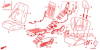 VOOR ZITTING/VEILIGHEIDSRIEMEN (D.) (LH) voor Honda CIVIC DIESEL 2.2 EXECUTIVE 5 deuren 6-versnellings handgeschakelde versnellingsbak 2013