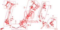 VOOR ZITTING/VEILIGHEIDSRIEMEN  voor Honda CIVIC DIESEL 2.2 EXECUTIVE 5 deuren 6-versnellings handgeschakelde versnellingsbak 2013