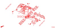 UITLAAT SPRUITSTUK (DIESEL) (2.2L) voor Honda CIVIC DIESEL 2.2 S 5 deuren 6-versnellings handgeschakelde versnellingsbak 2013