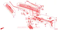 VOOR RUITESPROEIER (LH) voor Honda CIVIC DIESEL S 5 deuren 6-versnellings handgeschakelde versnellingsbak 2013