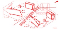 MIDDEN DISPLAY  voor Honda CIVIC 1.4 ELEGANCE 5 deuren 6-versnellings handgeschakelde versnellingsbak 2015