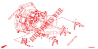 OVERSCHAKELVORK/STELSCHROEF  voor Honda CIVIC 1.4 ELEGANCE 5 deuren 6-versnellings handgeschakelde versnellingsbak 2015