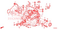 P.S. VERSNELLINGBOX  voor Honda CIVIC 1.4 ELEGANCE 5 deuren 6-versnellings handgeschakelde versnellingsbak 2015