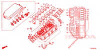 BEDIENINGSEENNEID (COMPARTIMENT MOTEUR) (2) voor Honda CIVIC DIESEL 1.6 EXCLUSIVE 5 deuren 6-versnellings handgeschakelde versnellingsbak 2015