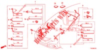 BEDRADINGSBUNDEL (4) (LH) voor Honda CIVIC DIESEL 1.6 EXCLUSIVE 5 deuren 6-versnellings handgeschakelde versnellingsbak 2015