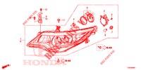 KOPLAMP (LED) voor Honda CIVIC DIESEL 1.6 EXCLUSIVE 5 deuren 6-versnellings handgeschakelde versnellingsbak 2015