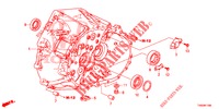 KOPPELING BEHUIZING (DIESEL) voor Honda CIVIC DIESEL 1.6 EXCLUSIVE 5 deuren 6-versnellings handgeschakelde versnellingsbak 2015