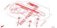 MOTOR AFDEKKING (DIESEL) voor Honda CIVIC DIESEL 1.6 EXCLUSIVE 5 deuren 6-versnellings handgeschakelde versnellingsbak 2015