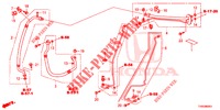 AIRCONDITIONER (DURITES/TUYAUX) (LH) voor Honda CIVIC 1.8 EXECUTIVE 5 deuren 5-traps automatische versnellingsbak 2015