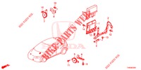 BEDIENINGSEENNEID (COMPARTIMENT MOTEUR) (1) voor Honda CIVIC 1.8 EXECUTIVE 5 deuren 5-traps automatische versnellingsbak 2015