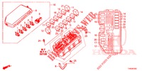 BEDIENINGSEENNEID (COMPARTIMENT MOTEUR) (2) voor Honda CIVIC 1.8 EXECUTIVE 5 deuren 5-traps automatische versnellingsbak 2015