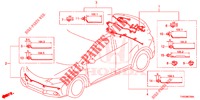 BEDRADINGSBUNDEL (5) voor Honda CIVIC 1.8 EXECUTIVE 5 deuren 5-traps automatische versnellingsbak 2015