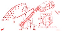 GIETWERK/BESCHERMER  voor Honda CIVIC 1.8 EXECUTIVE 5 deuren 5-traps automatische versnellingsbak 2015