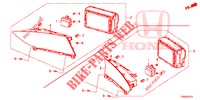 MIDDEN DISPLAY  voor Honda CIVIC 1.8 EXECUTIVE 5 deuren 5-traps automatische versnellingsbak 2015