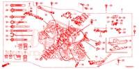 MOTOR BEDRADINGSBUNDEL (1.8L) voor Honda CIVIC 1.8 EXECUTIVE 5 deuren 5-traps automatische versnellingsbak 2015