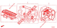 PAKKINGPAKKET/ VERSNELLINGSBAKSAMENSTEL (1.8L) voor Honda CIVIC 1.8 EXECUTIVE 5 deuren 5-traps automatische versnellingsbak 2015