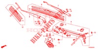 VOOR RUITESPROEIER (LH) voor Honda CIVIC 1.8 EXECUTIVE 5 deuren 5-traps automatische versnellingsbak 2015