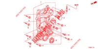 KETTINGKAST (1.4L) voor Honda CIVIC 1.4 ELEGANCE 5 deuren 6-versnellings handgeschakelde versnellingsbak 2016